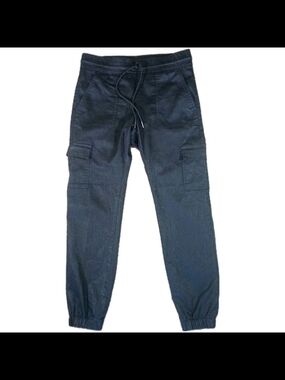 BEVY FLOG Women's Black Gaya Cargo Jeans Joggers Size 27